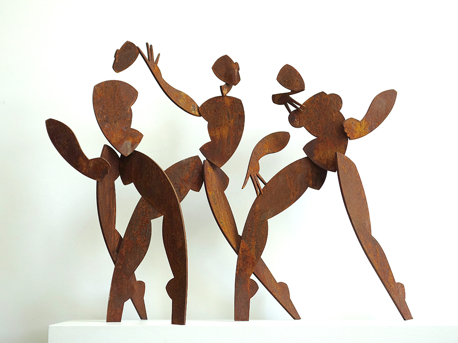 der innere Reigen, Stahl, H 68cm